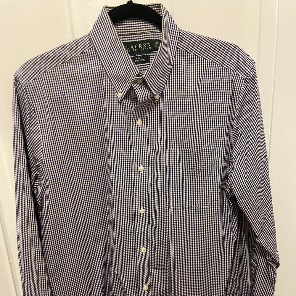 LAUREN by Ralph Lauren Work Shirt Purple